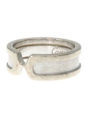 Cartier 18K White Gold C2 Ring